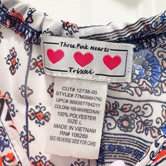 Patterned Tank Top - Picture 3 of 6